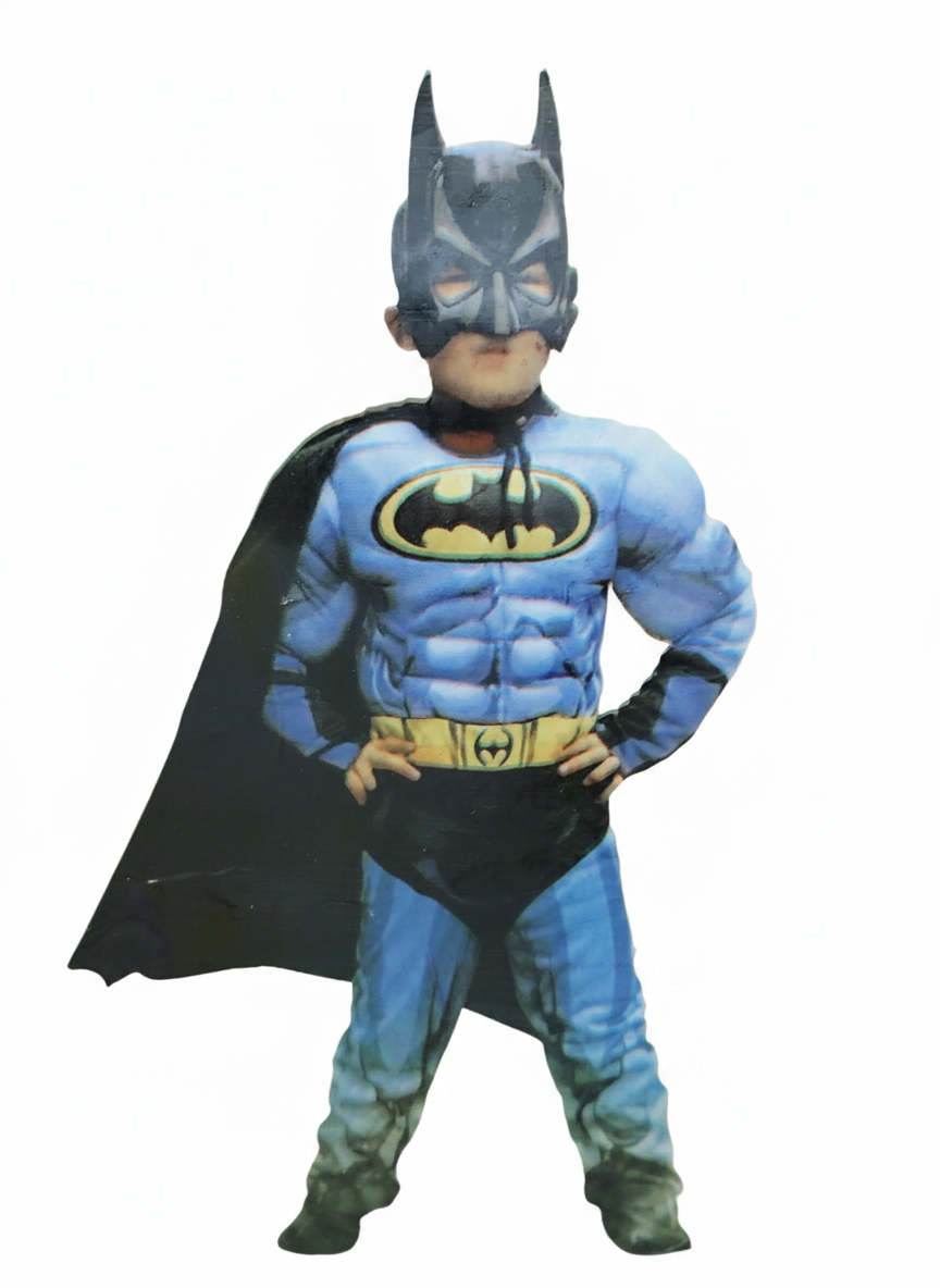 DISFRAZ BATMAN AZUL PREMIUM