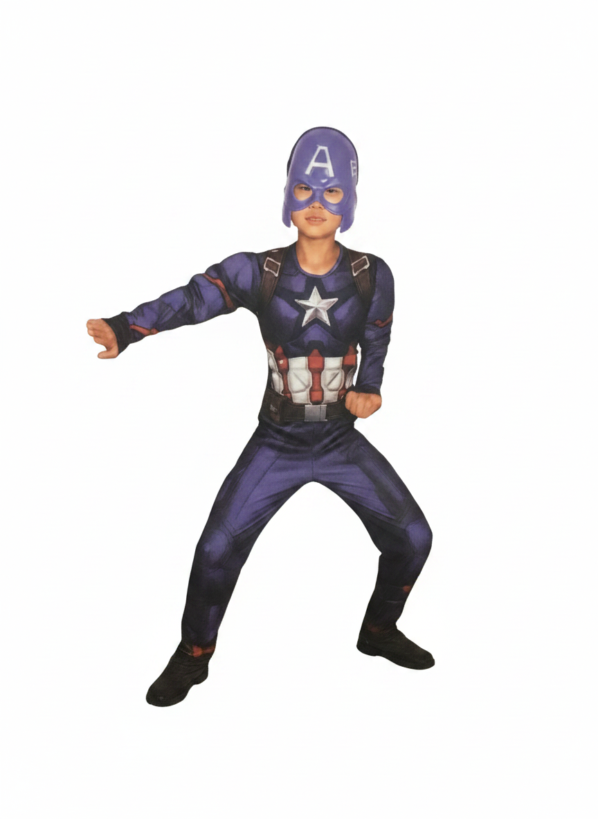 DISFRAZ CAPITAN AMERICA PREMIUM