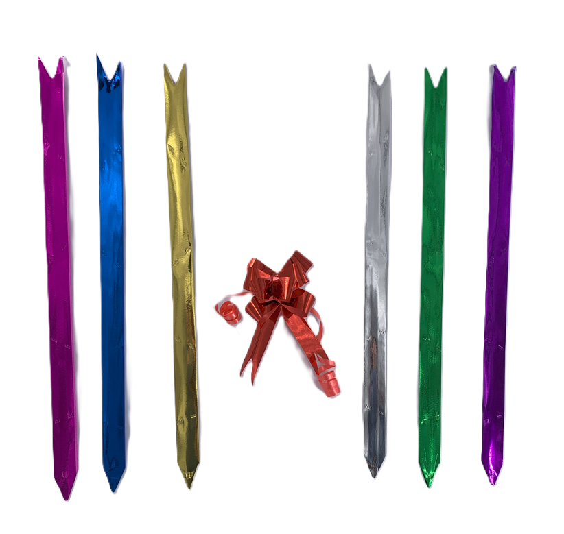 LAZO ARMABLE UNICOLOR METALIZADO "15"