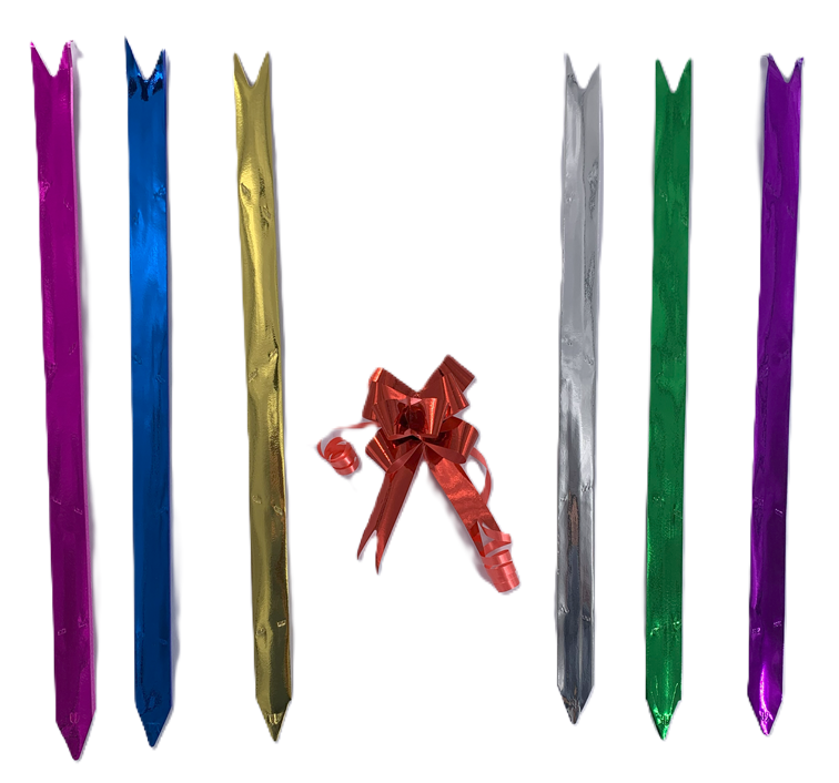 LAZO ARMABLE UNICOLOR METALIZADO "23"