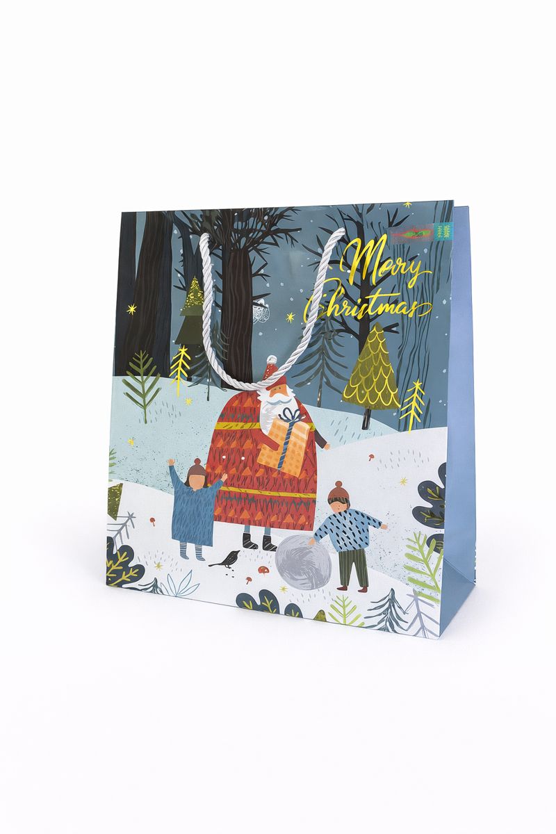 BOLSA DE REGALO MERRY CHRISTMAS 26*32*12