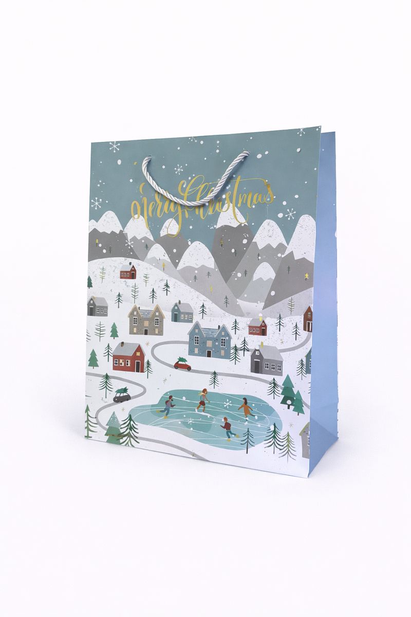 BOLSA DE REGALO MERRY CHRISTMAS 30*42*12