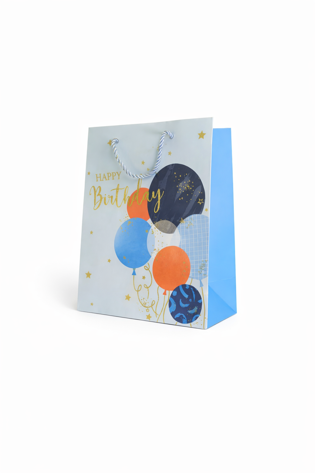 BOLSA DE REGALO HAPPY BIRTHDAY GLOBOS 18*23*11