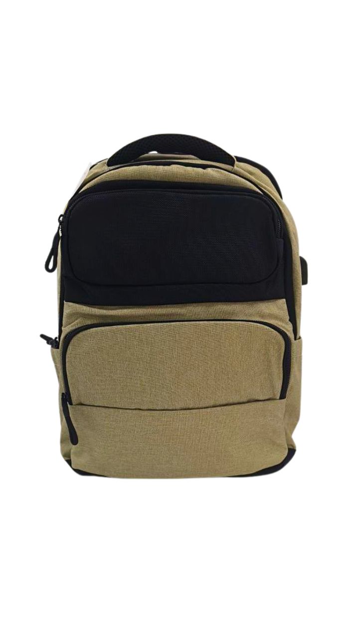 BOLSO UNICOLOR 46*32*20 CM CON PUERTO USB