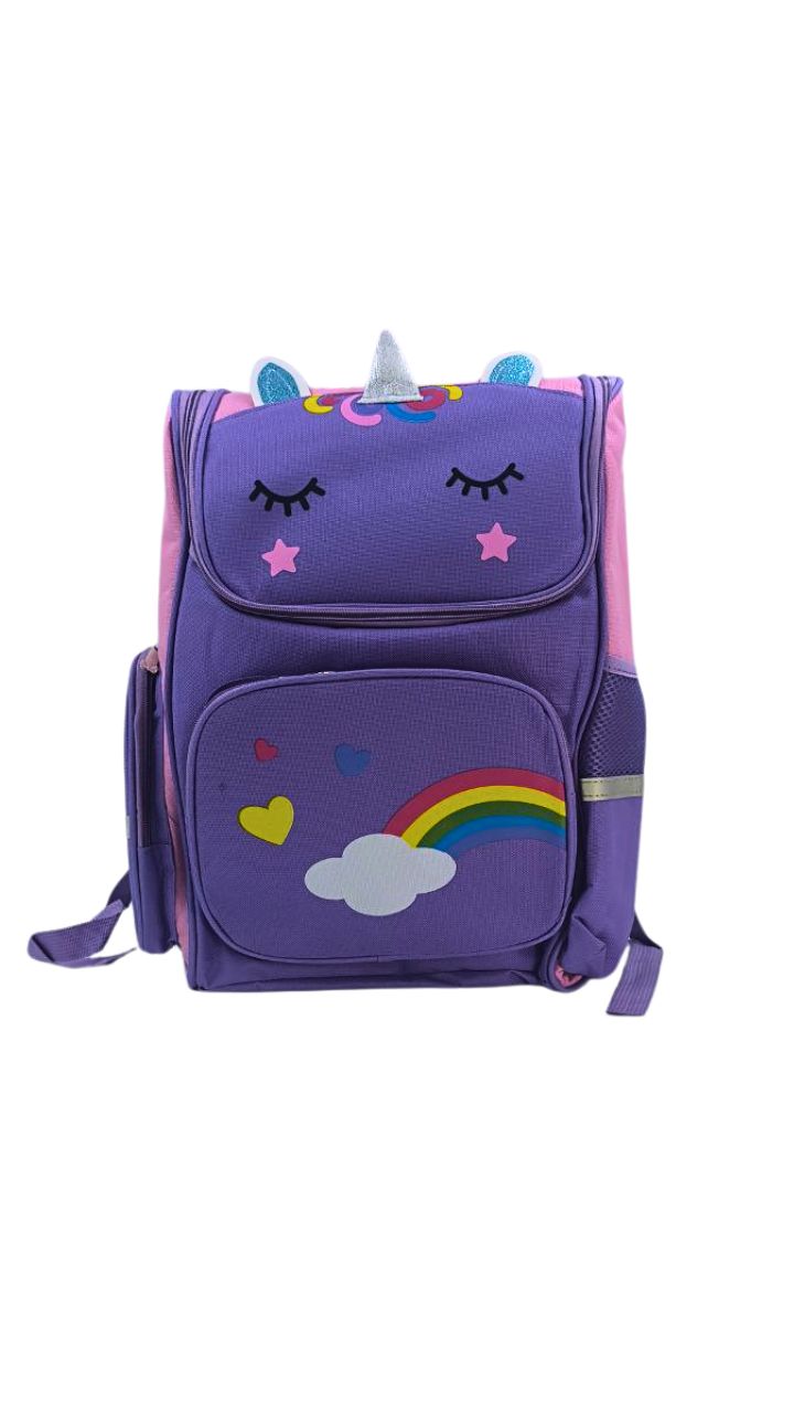 BOLSO ESCOLAR CON CARITA 41*30*16 CM