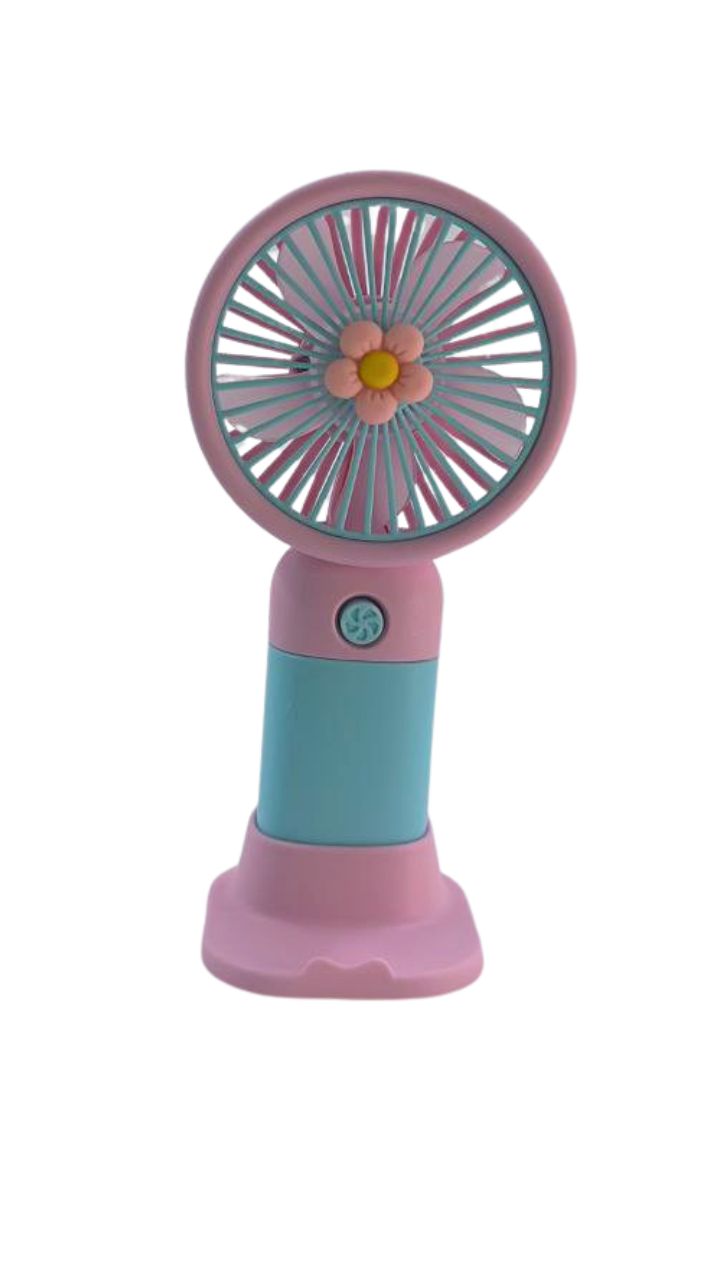 MINI VENTILADOR PORTATIL CON FLOR