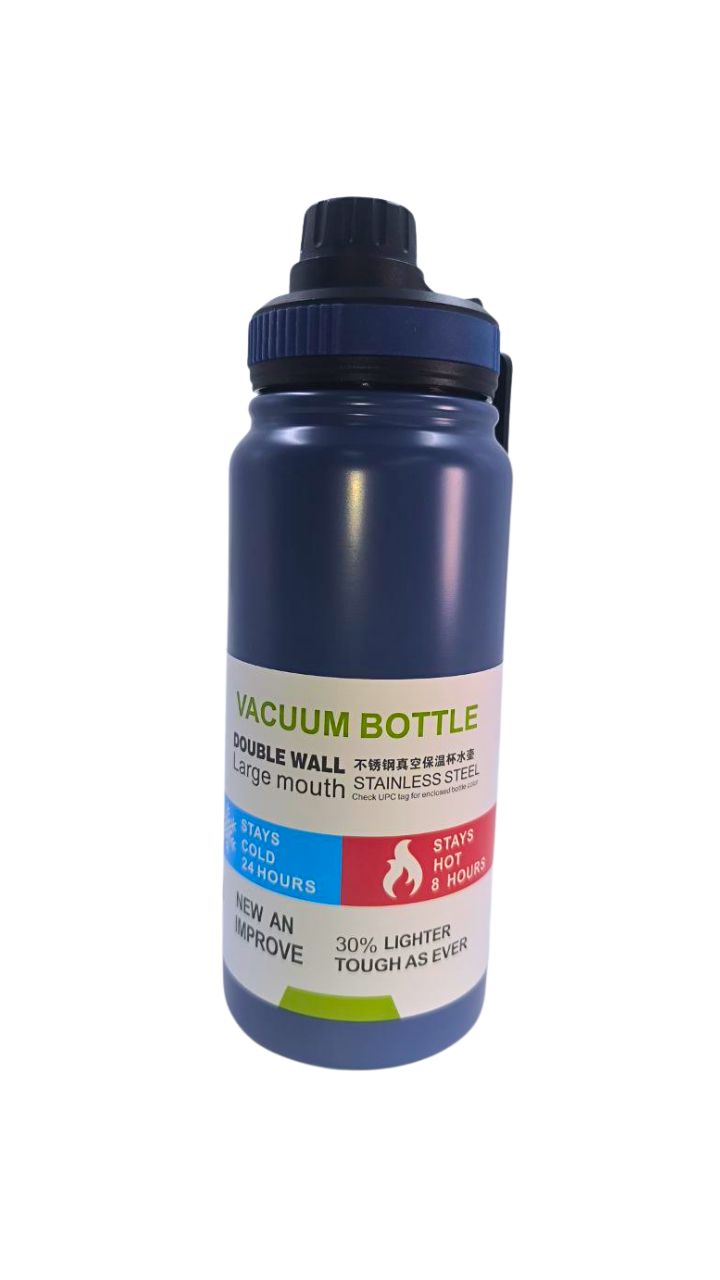 TERMO 600ML UNICOLOR METALICO