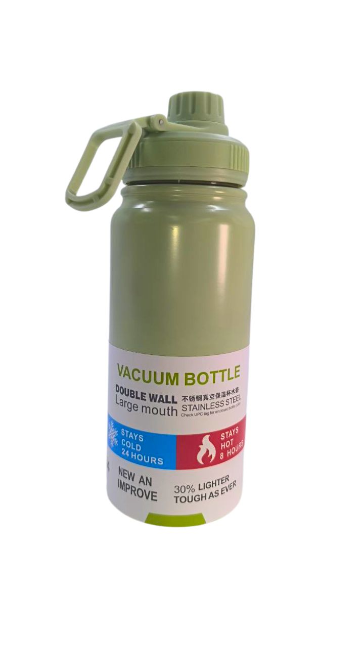 TERMO 600ML UNICOLOR METALICO