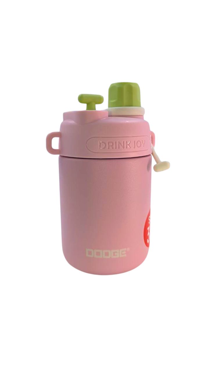 TERMO 450ML UNICOLOR CON CORREA