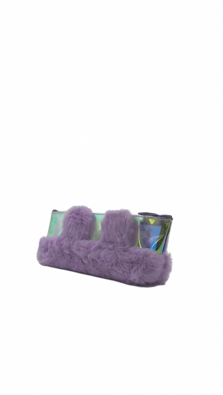 CARTUCHERA PELUCHE CONEJO 19*20 CM