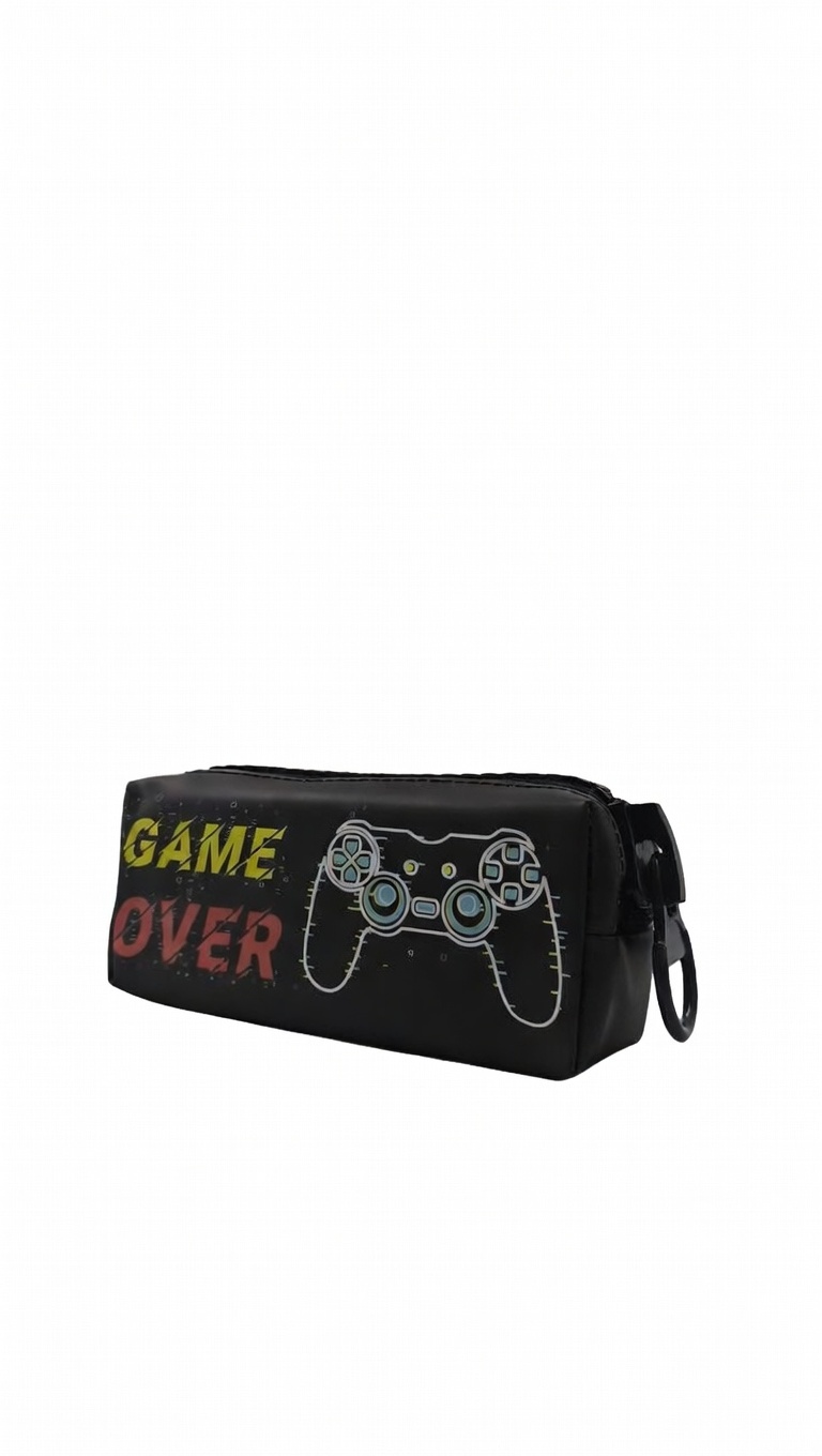 CARTUCHERA 19*20 CM GAME OVER