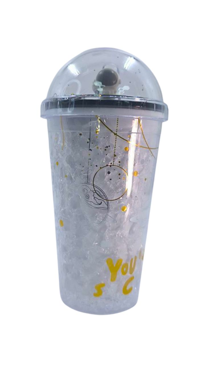 VASO PLASTICO TAPA ESFERA ASTRONAUTA