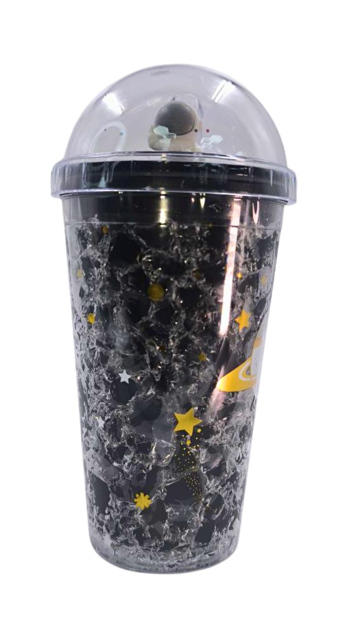 VASO PLASTICO TAPA ESFERA ASTRONAUTA
