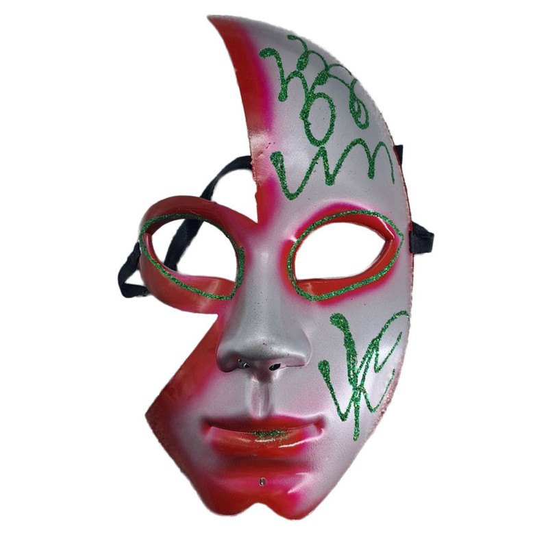 MASCARA RIGIDA CON PUNTAS