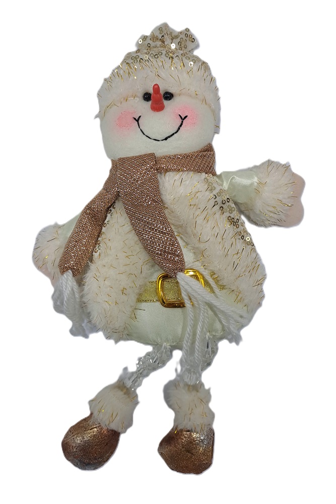 MUÑECO DE NAVIDAD PIERNAS DE CRISTALES