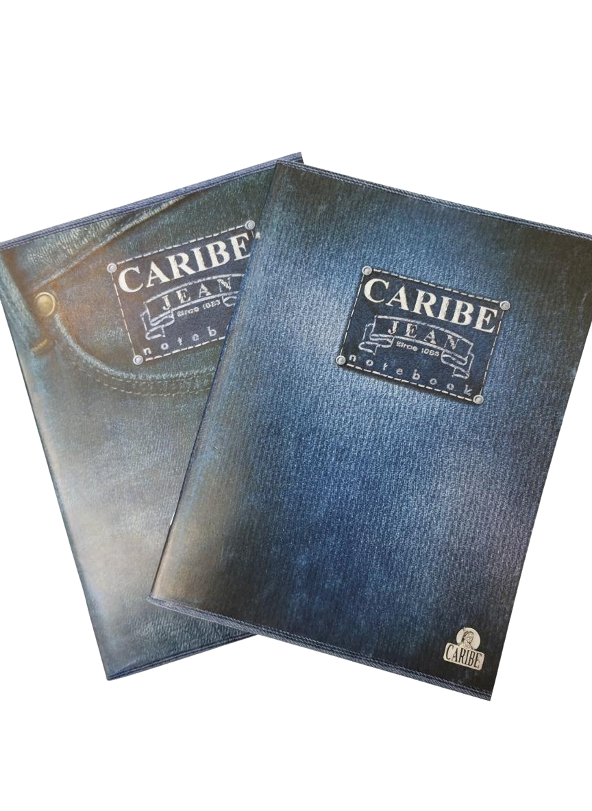 CUADERNO 2L 100H CARIBE JEAN