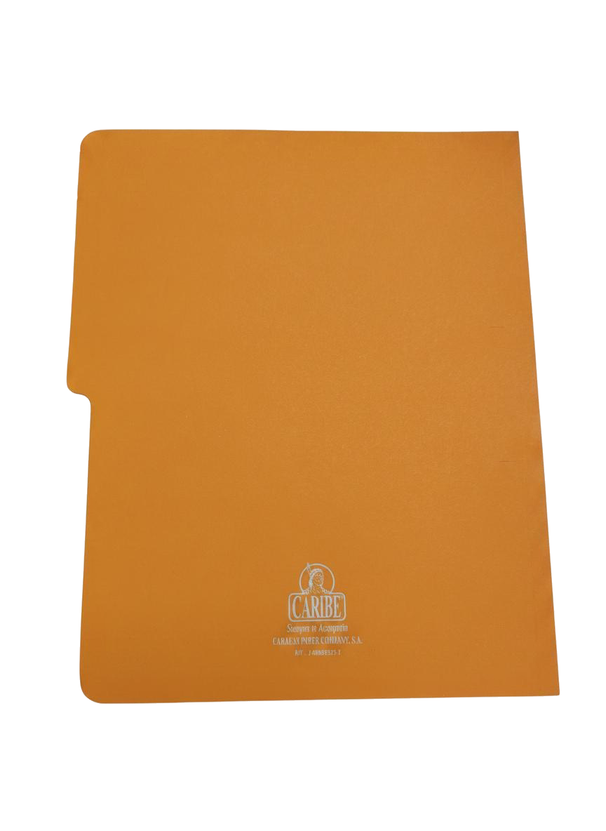 CARPETA COLORS CARTA/NARANJA CARIBE