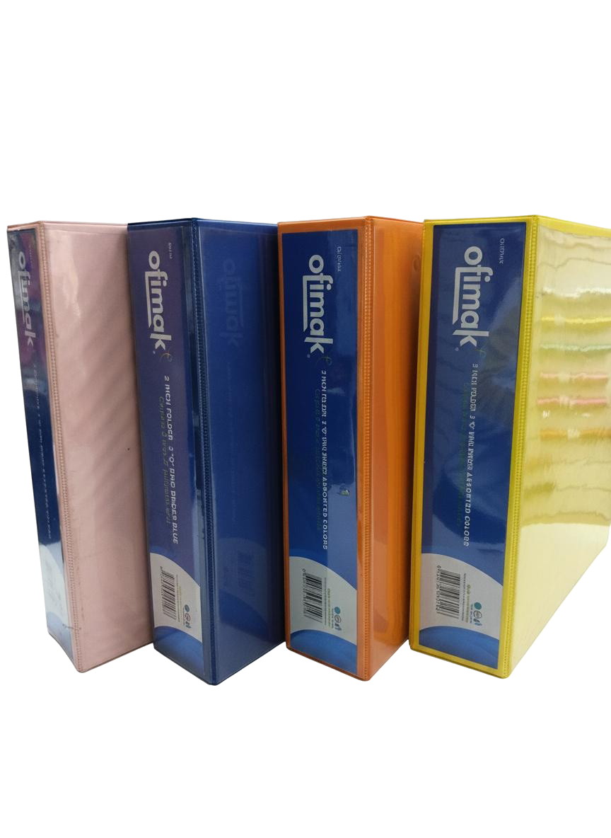 CARPETA 3 AROS COLORES 2 OFIMAK