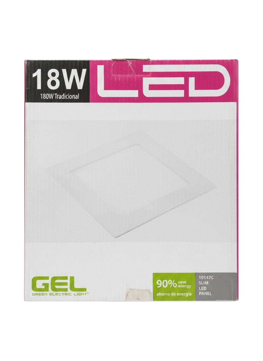 PANEL LED CUA/EMPO 18W 220MM LUZ CAL GEL