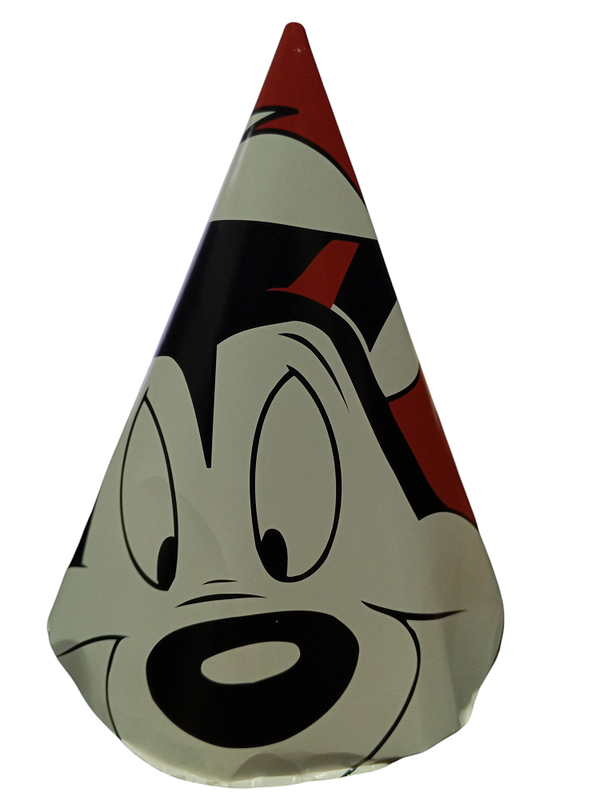 GORRO CONO ZORRILLO PEPE LEPE PAQ 8UNID