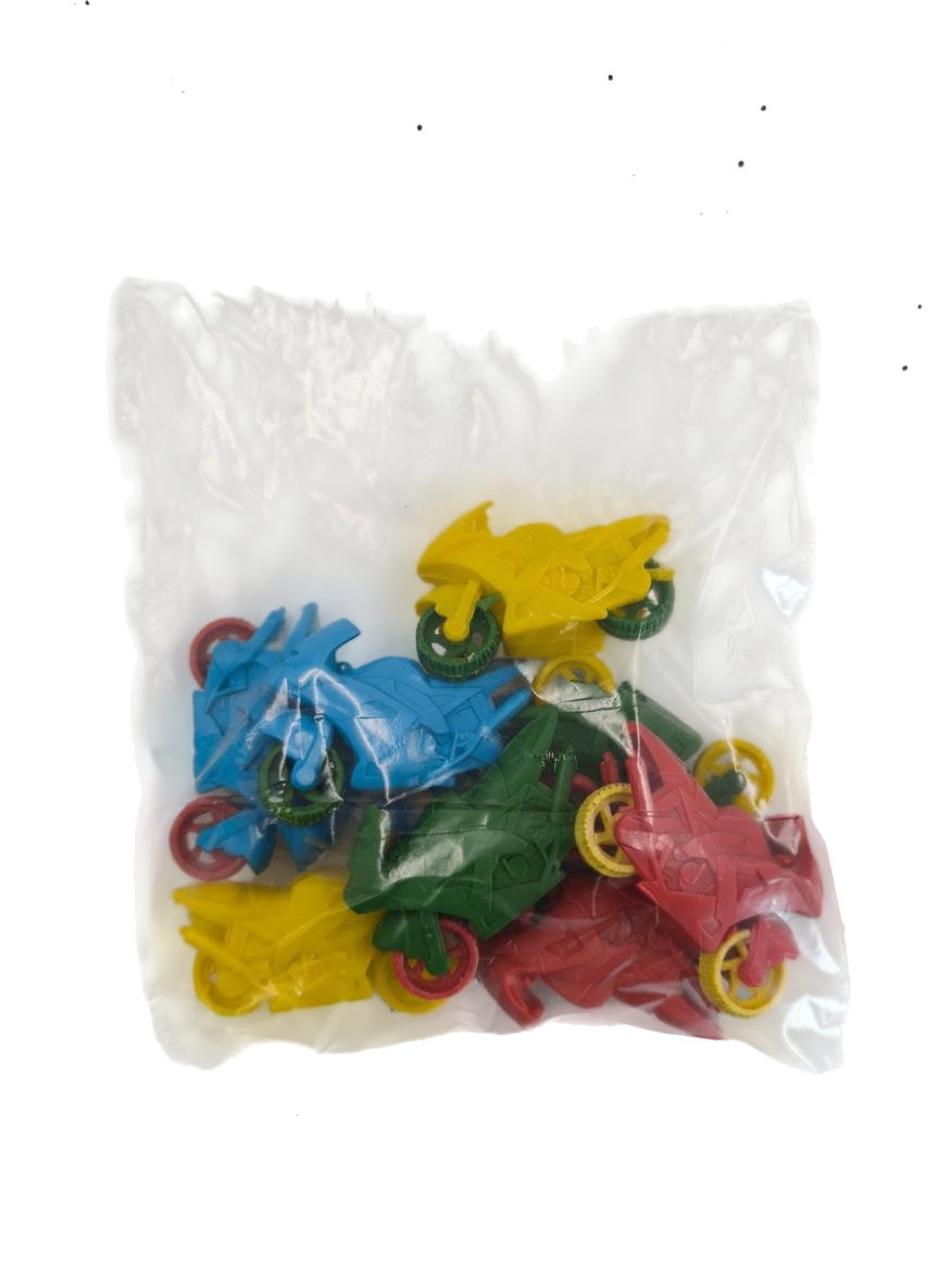 MOTICOS DE PLASTICO X UNIDAD