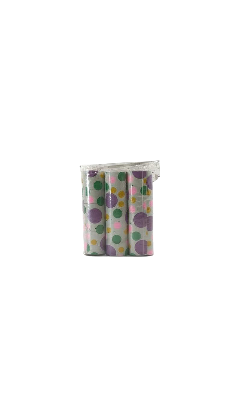 SERPENTINA PAPEL SET 3 (CIRCULO)