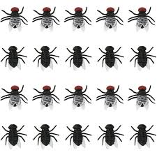 MOSCAS PLASTICAS ALAS BLANCAS 24 UNID