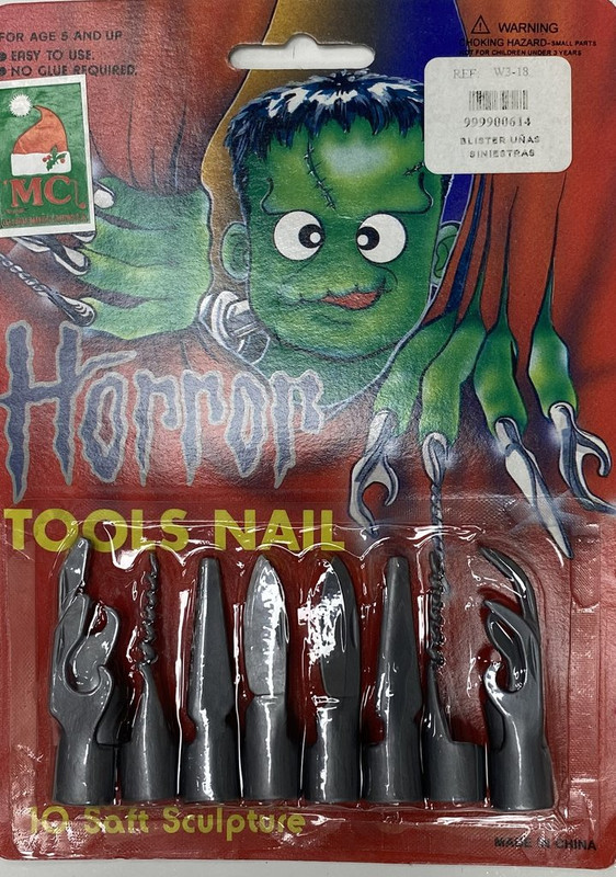 BLISTER UNAS SINIESTRAS GRIS