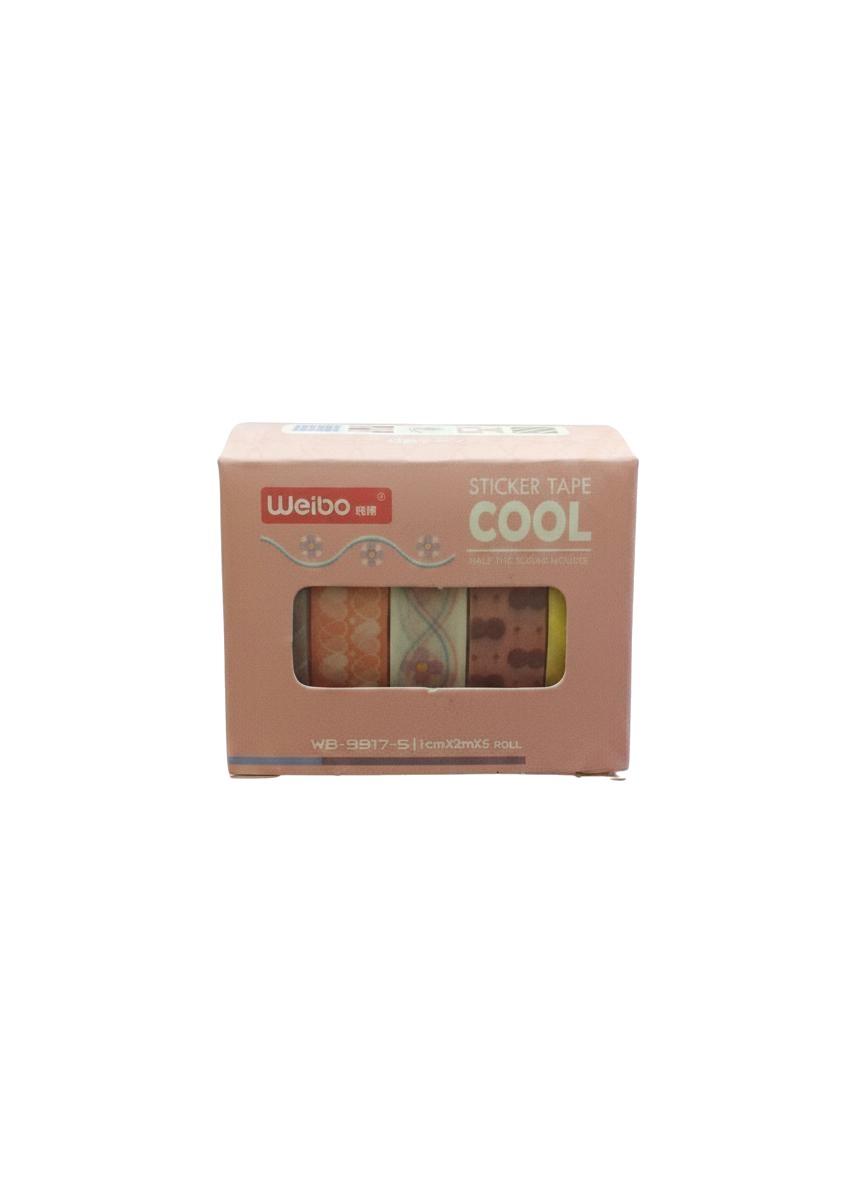 SET CINTAS ADHESIVAS DECORATIVAS