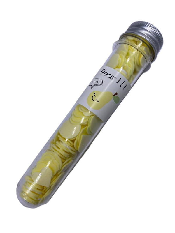 HOJUELAS DE JABON EN TUBO DE ENSAYO