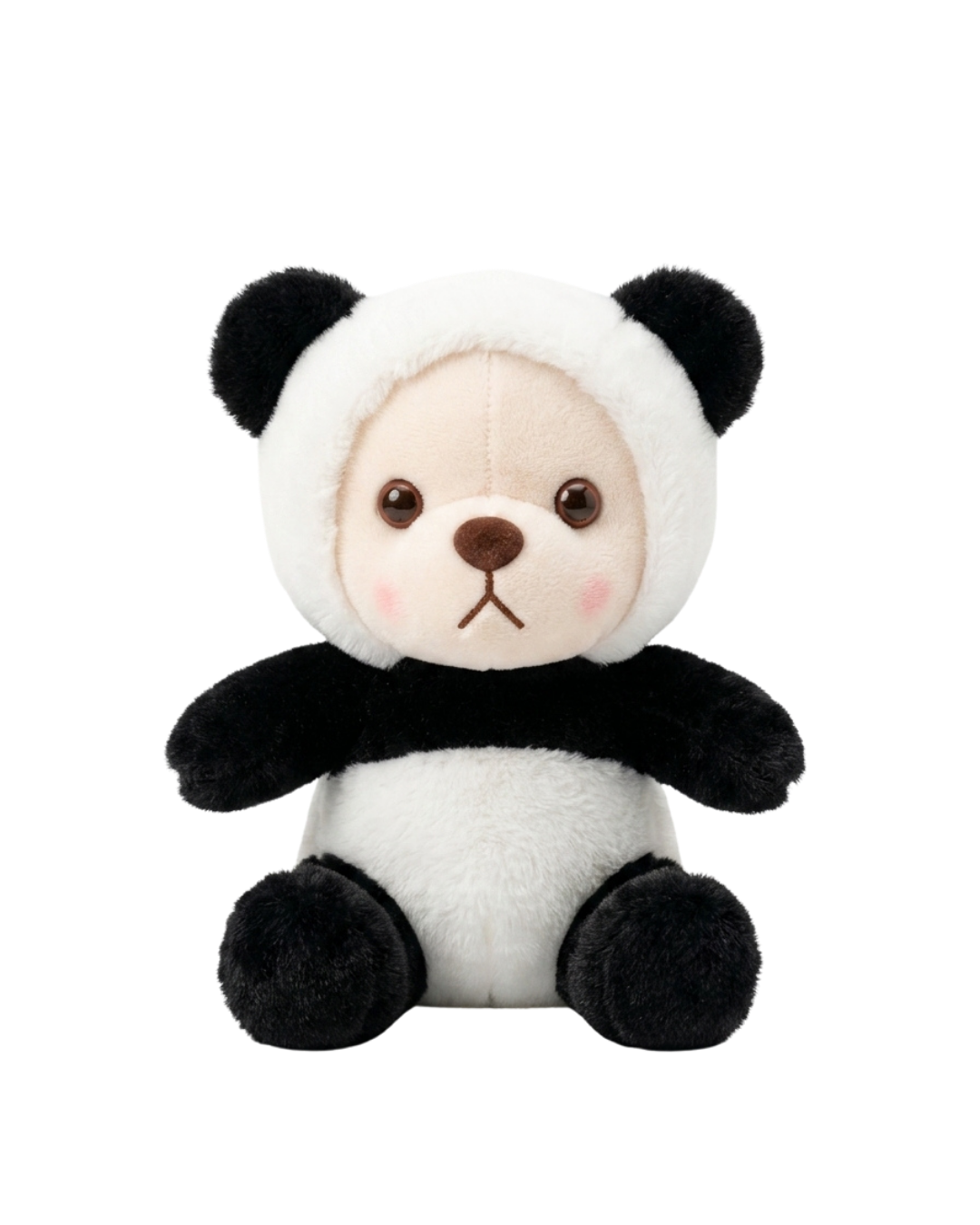 LLAVERO CON PELUCHE OSITO CON PIJAMA PANDA