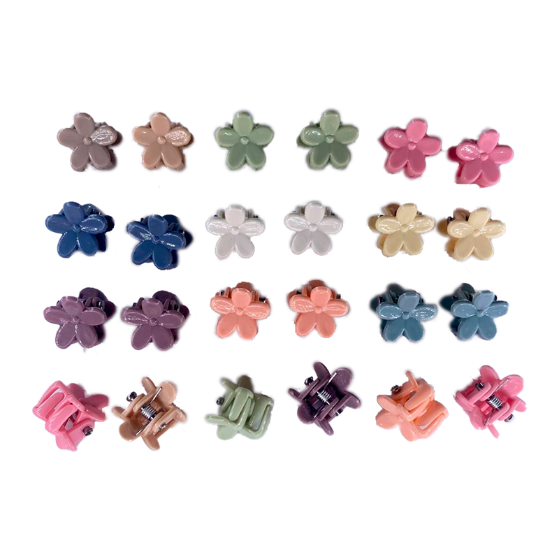 SET GANCHOS MINI DE FLOR 25 UND
