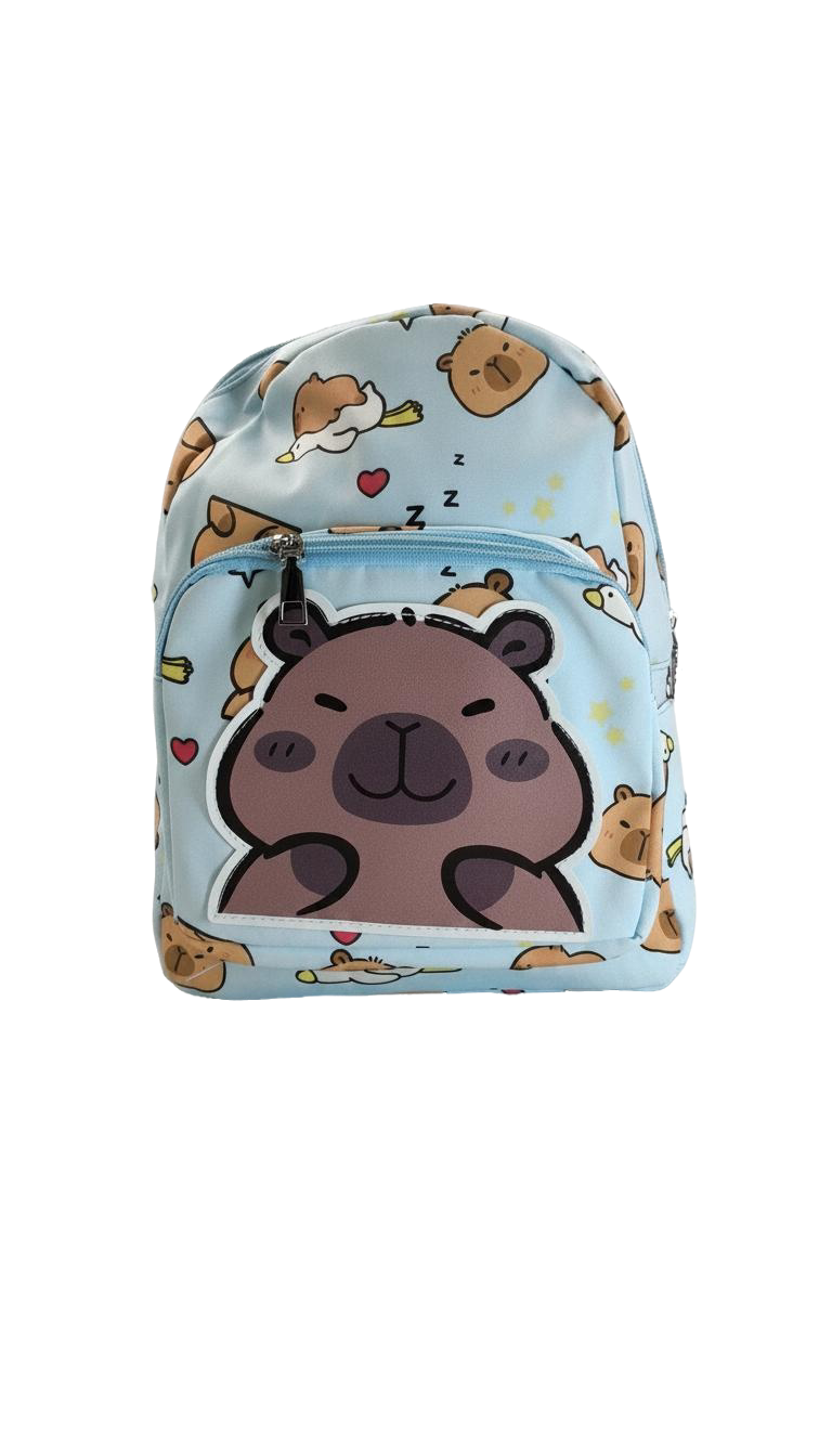 BOLSO CAPIBARA PEQUEÑO AZUL