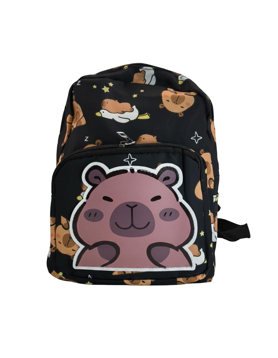BOLSO CAPIBARA PEQUEÑO NEGRO 