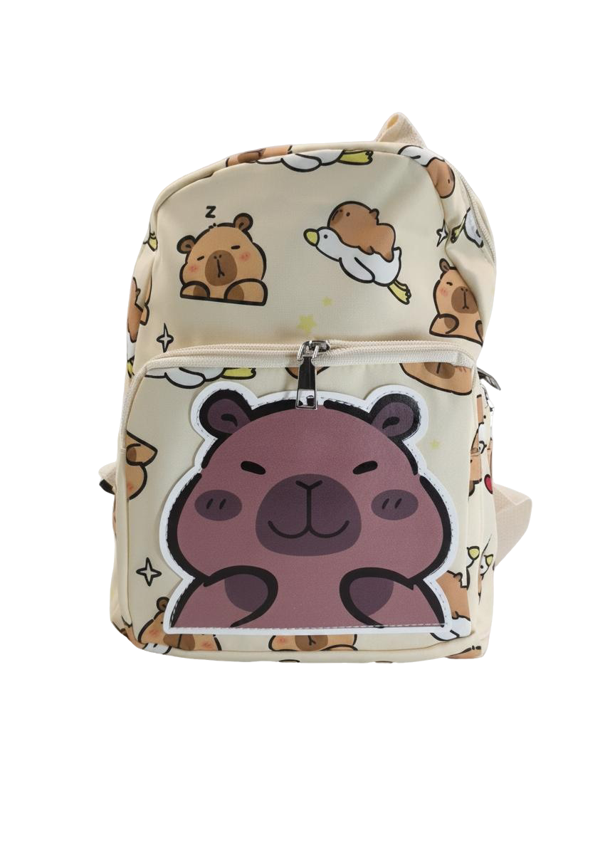 BOLSO CAPIBARA PEQUEÑO BEIGE