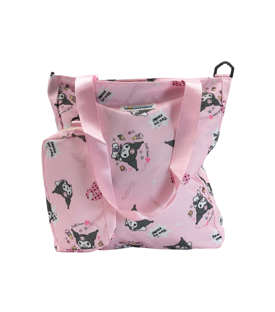 BOLSO DE MANO KUROMI ROSADO