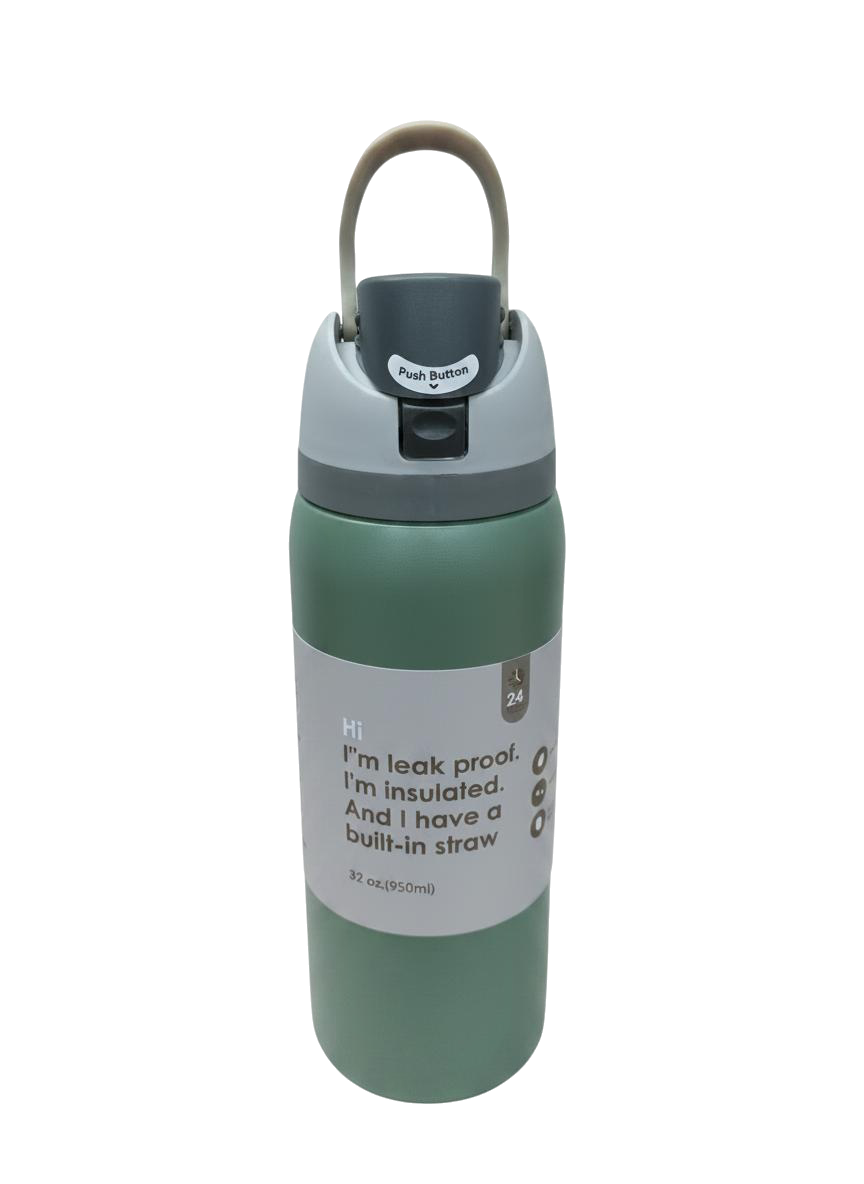 TERMO MULTIFUNCIONAL 950ML (VERDE)