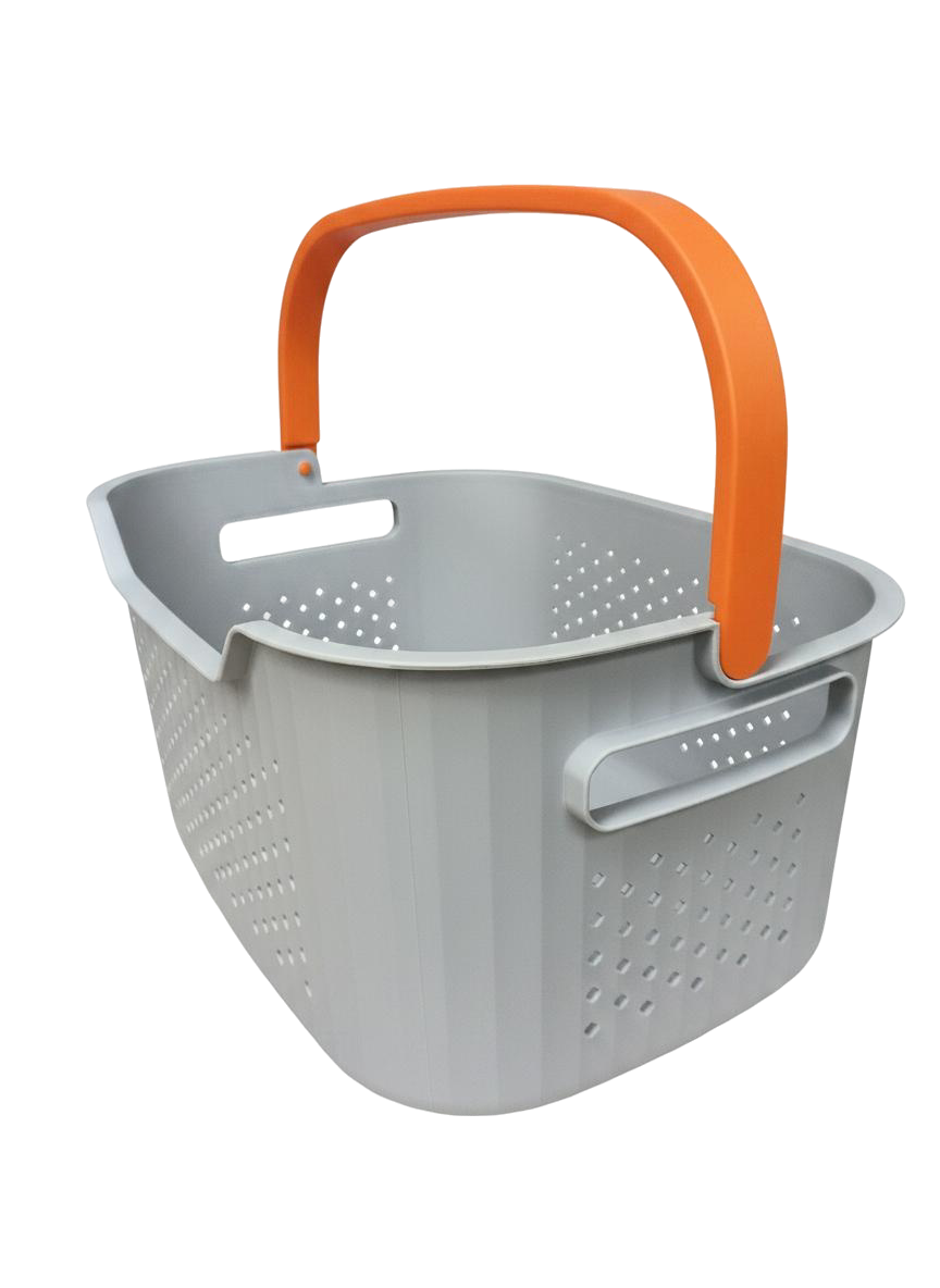 CESTA GRANDE CON ASA PLASTICA