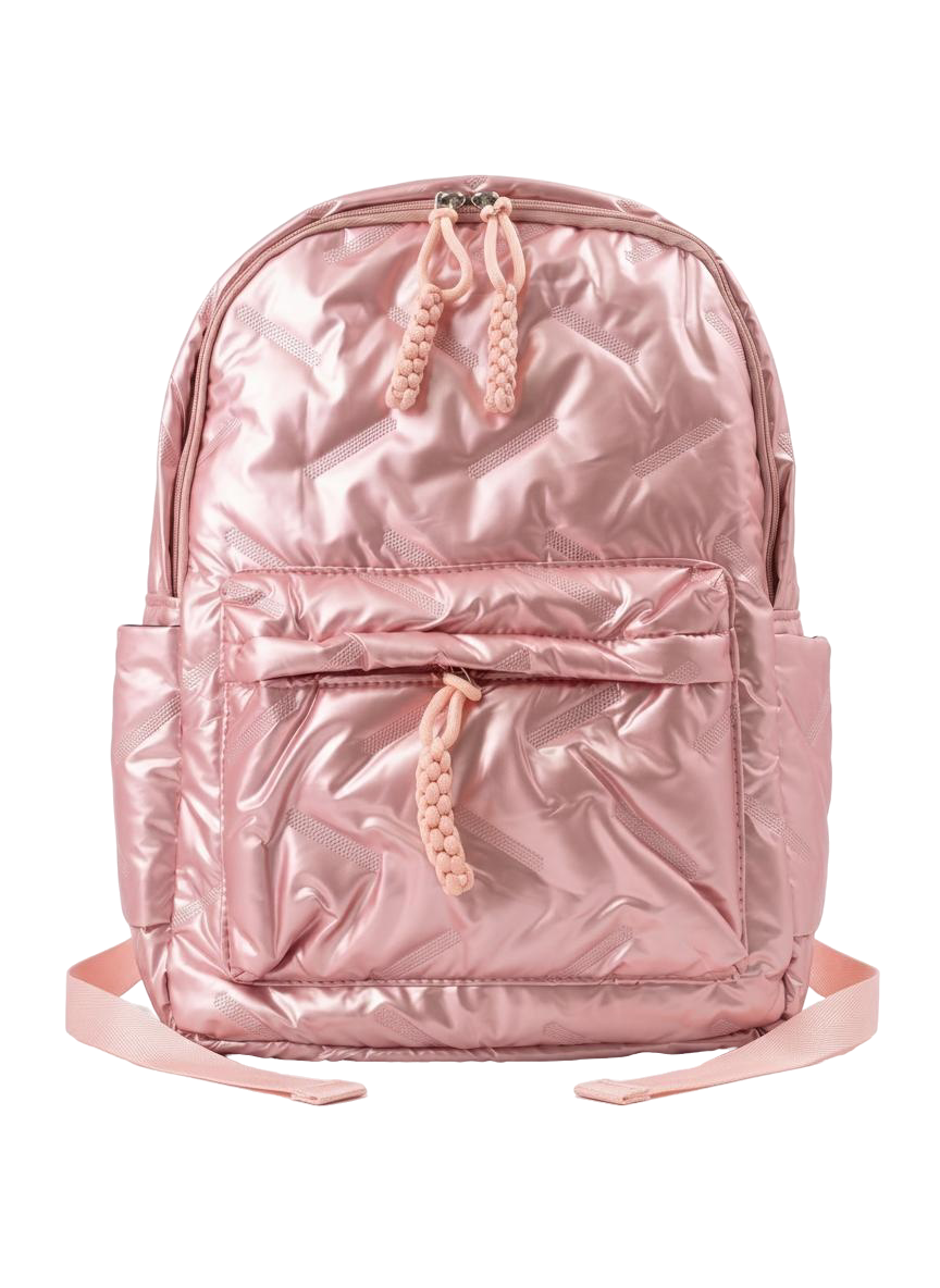 MORRAL ACOLCHADO BRILLANTE (ROSADO)