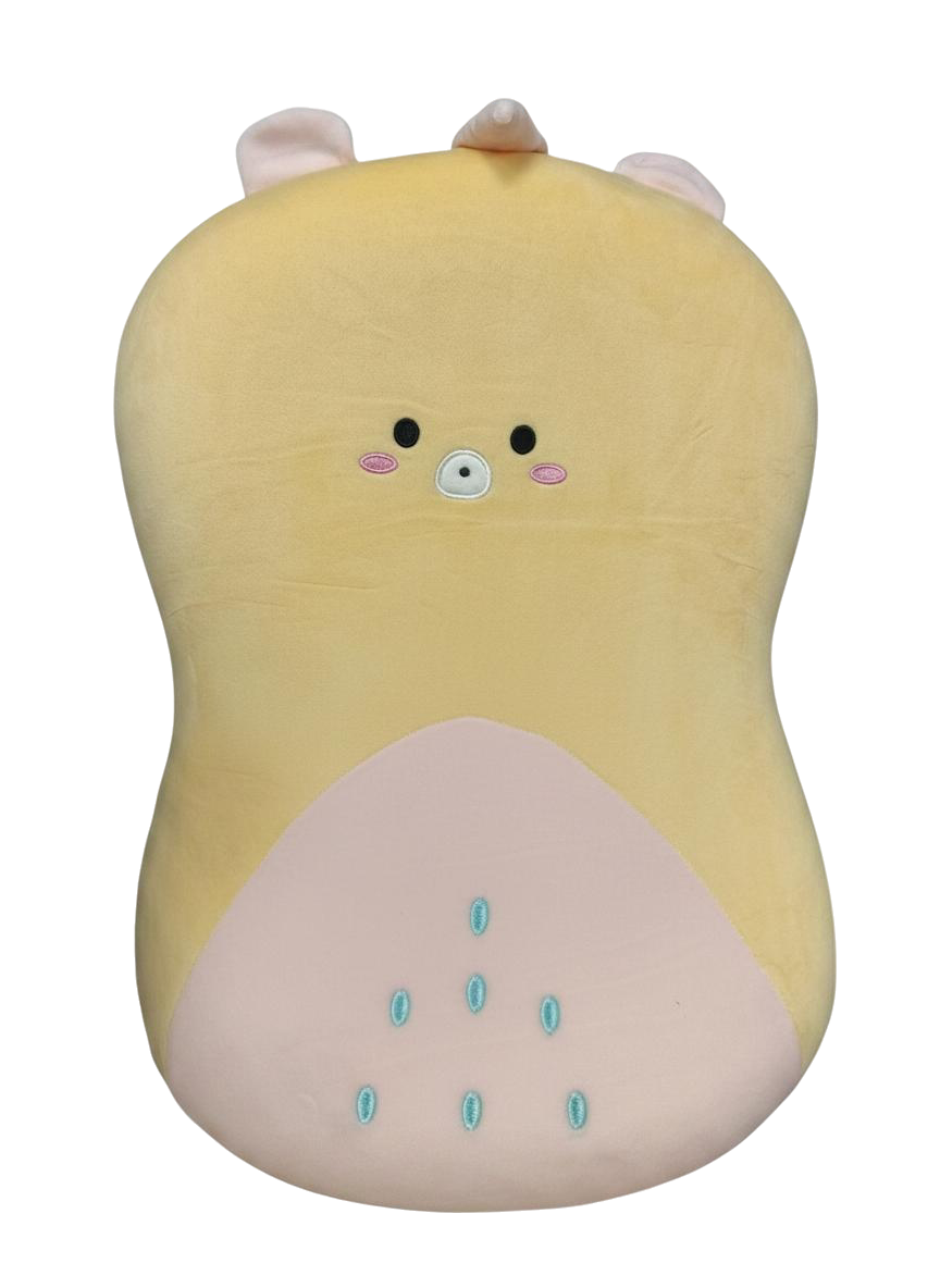 PELUCHE ALMOHADA FOAM ANIMALES (AMARILLO)