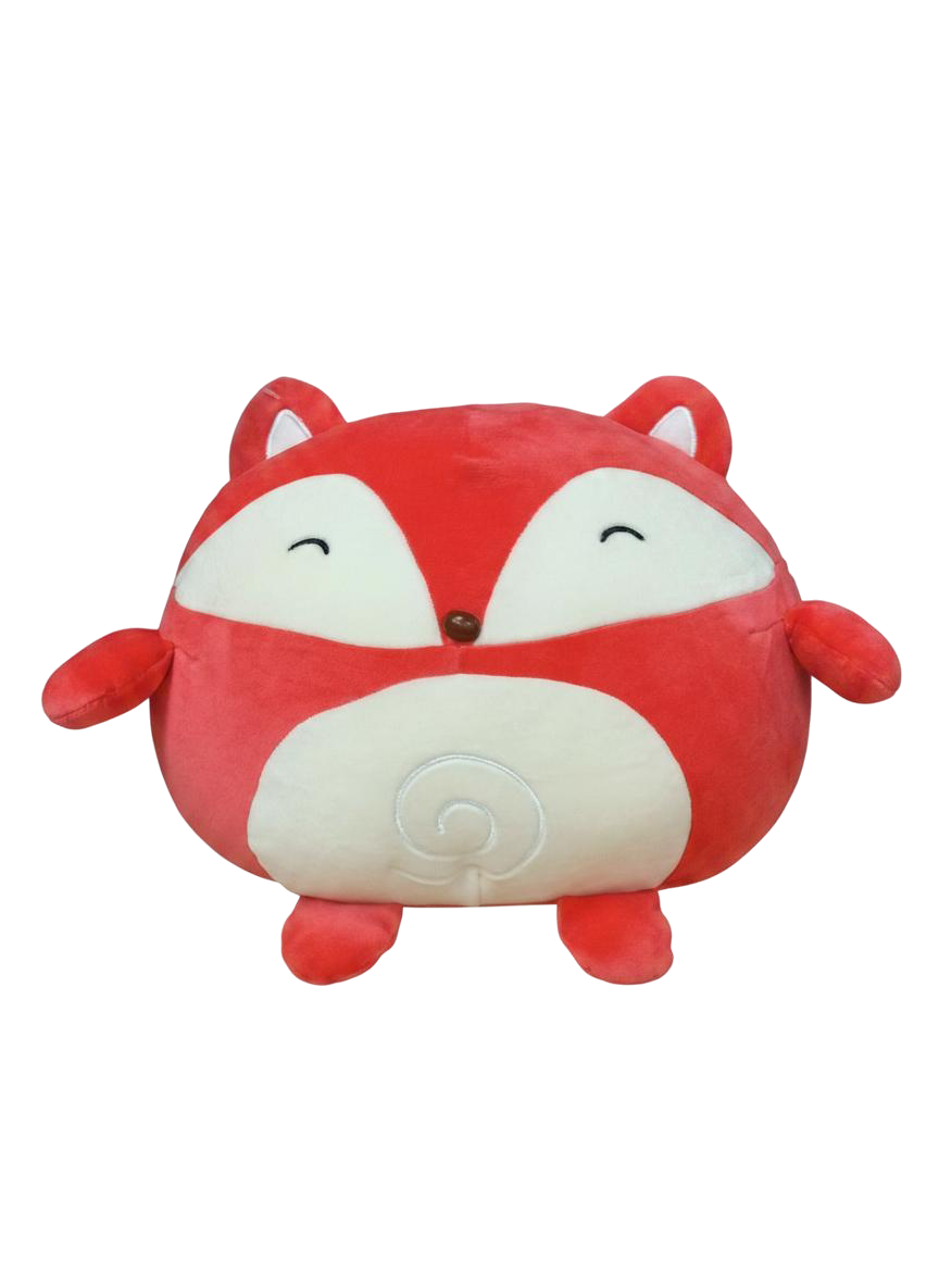 PELUCHE REDONDO ANIMALES (MAGENTA)