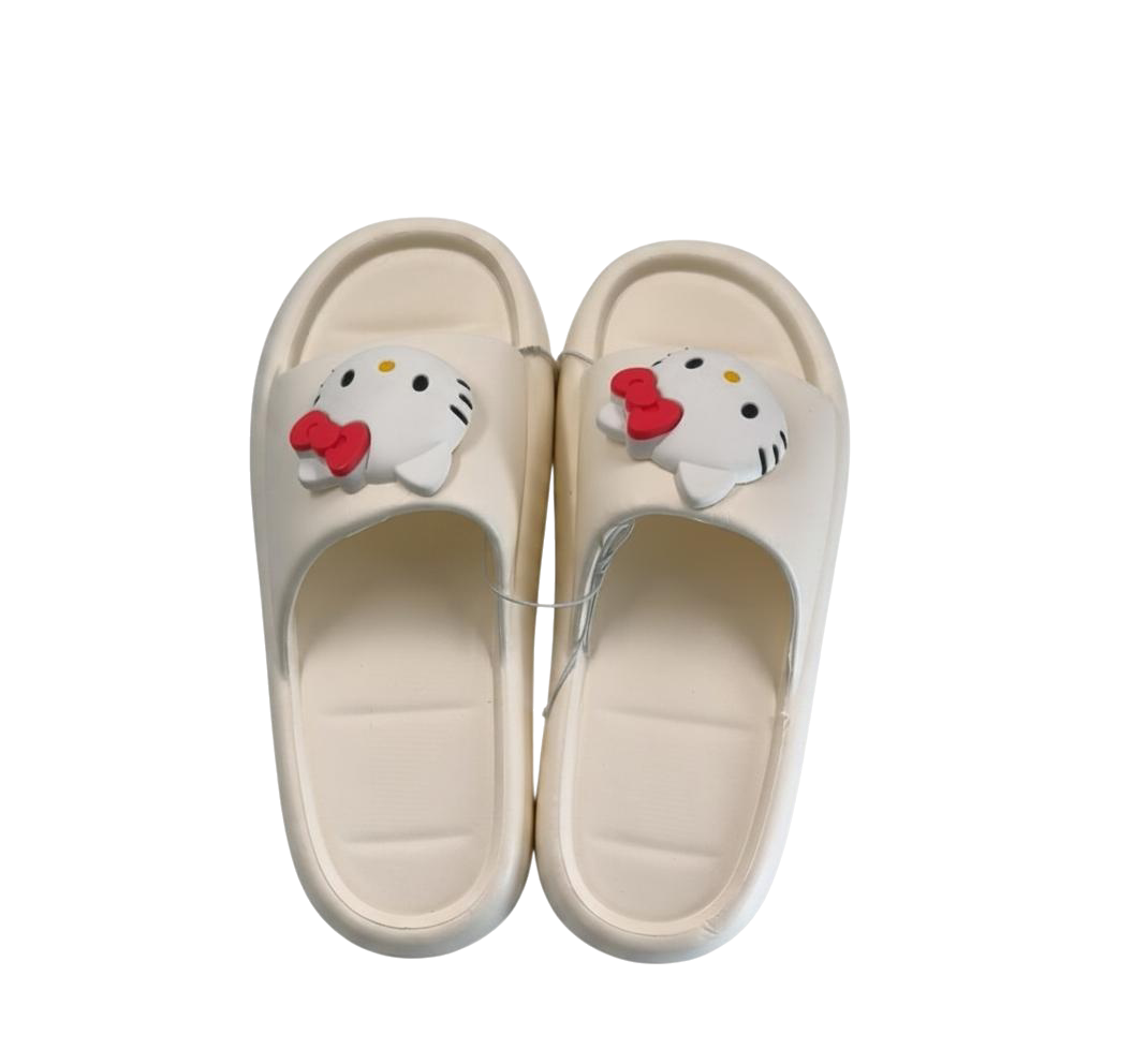 SANDALIAS BLANCAS HELLO KITTY 39-40
