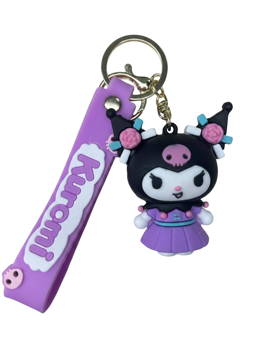 LLAVERO KUROMI KUROMI CON COLITA