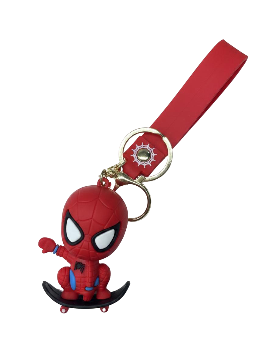 LLAVERO MARVEL SPIDERMAN PATINETA