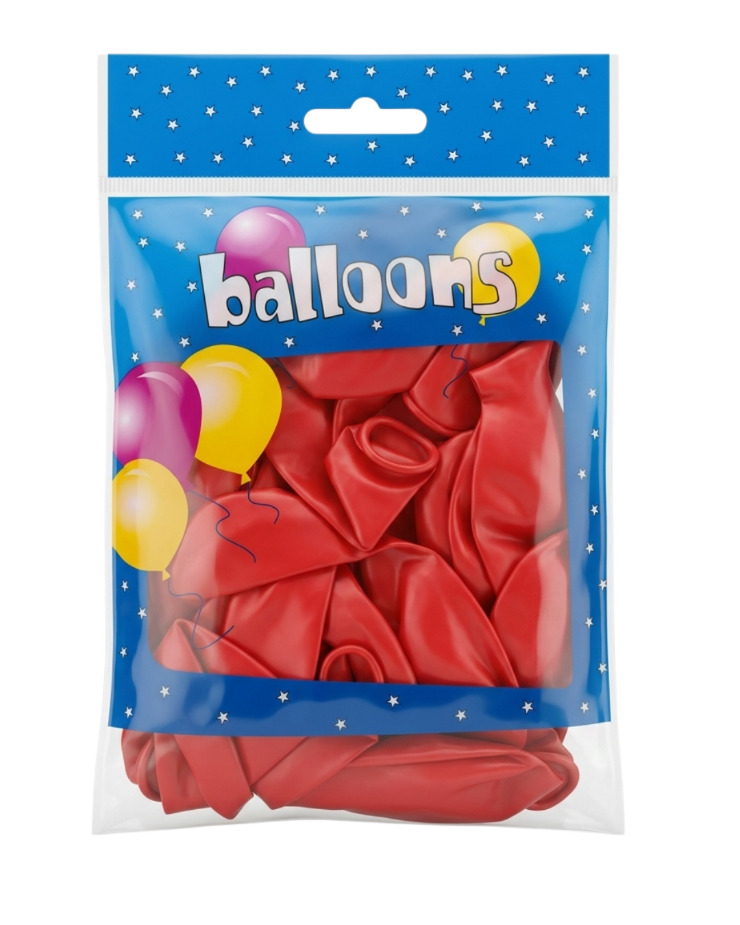 GLOBOS DE LATEX R12 PAQUETE DE 15PZAS (ROJO)