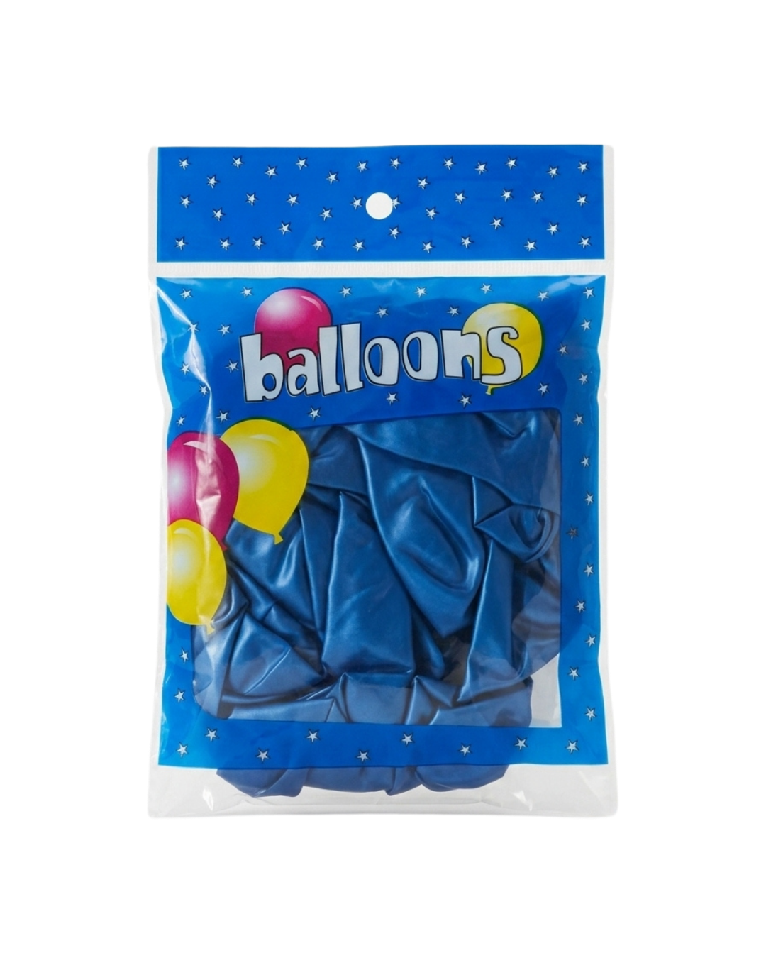 GLOBOS DE LATEX R12 PAQUETE DE 15PZAS (AZUL/REY)