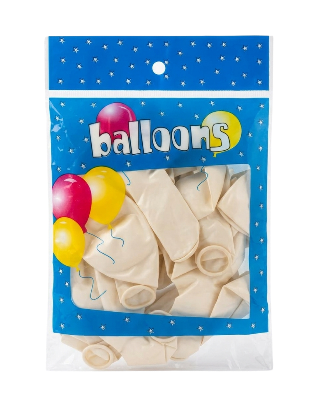 GLOBOS DE LATEX R12 PAQUETE DE 15PZAS (BLANCO)