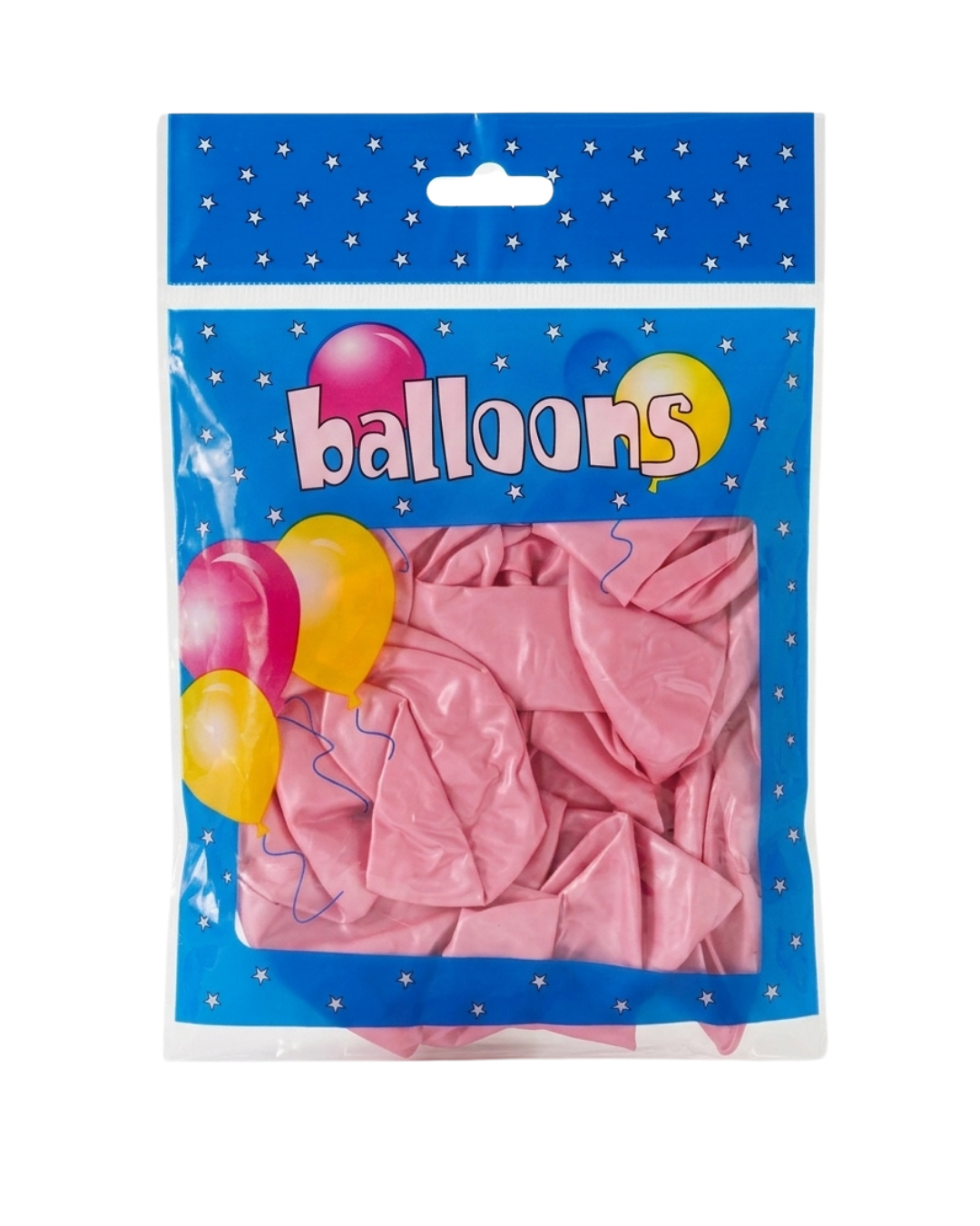GLOBOS DE LATEX R12 PAQUETE DE 15PZAS (ROSADO)
