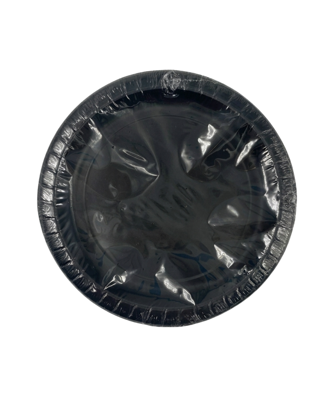 PLATOS PLASTICOS 9" PAQ 10 PZAS (NEGRO)