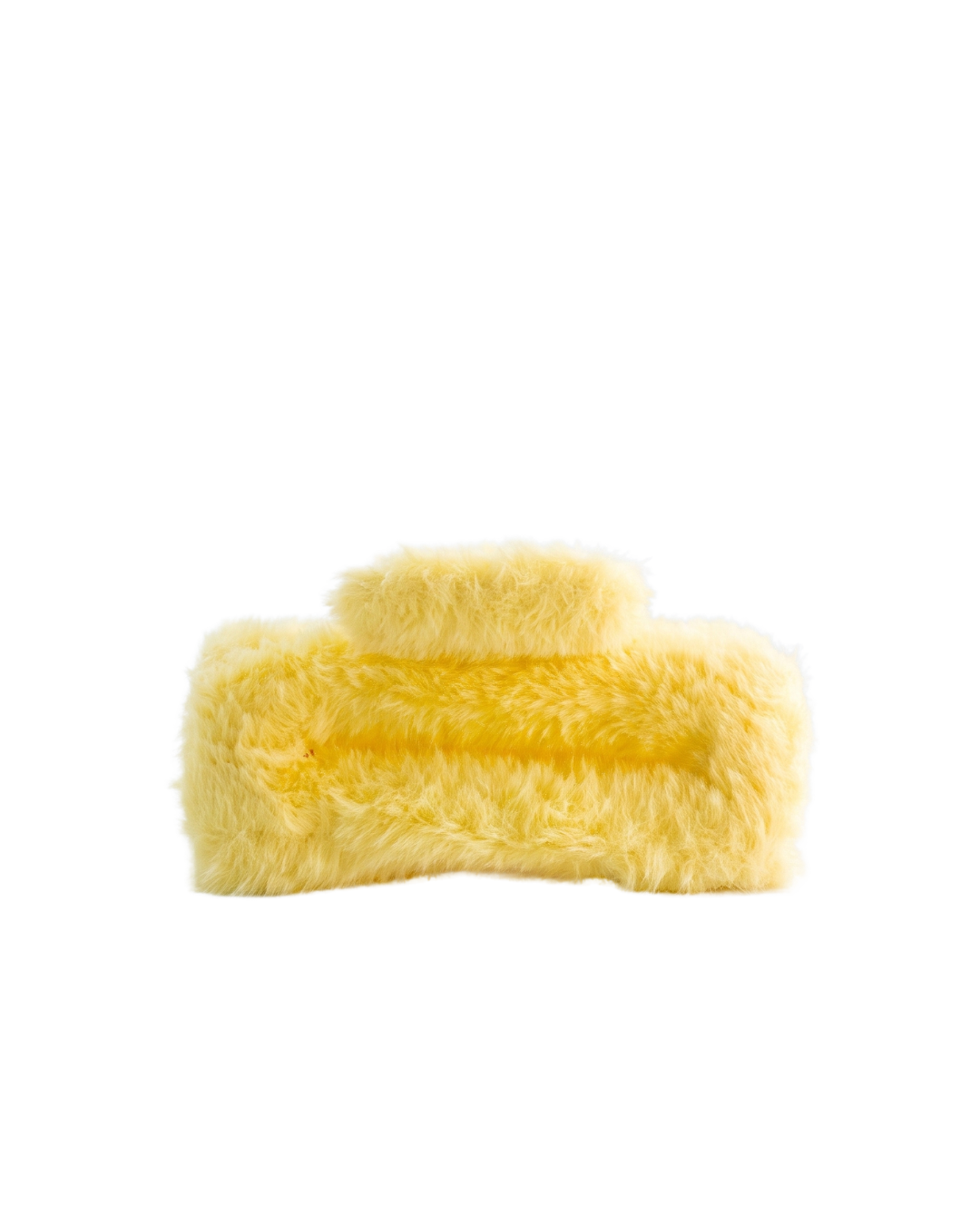 GANCHO PELUDITO RECTANGULAR (AMARILLO)